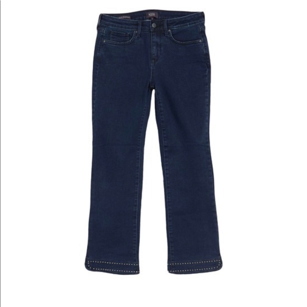 NYDJ Ankle Stud Bootcut Jeans